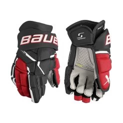 BAUER Supreme MACH Handschuhe Junior 9 BAUER Supreme MACH Handschuhe Junior -Hockey-Ausrüstungsgeschäft 1061899 03 d s 1