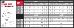 CCM NEXT Ellbogenschoner Senior EPNEXT23 -Hockey-Ausrüstungsgeschäft 23CCM ELBOW PADS SizingChart 1