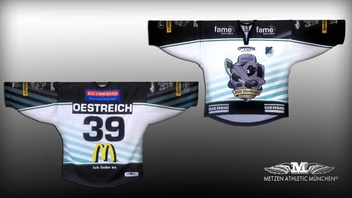 Eishockeytrikots Metzen Profiqualität Für Nur EUR 37,95 Pro Trikot! 7 Eishockeytrikots Metzen Profiqualität Für Nur EUR 37,95 Pro Trikot! – Bild 7