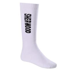Sherwood Performance Skate Sock, Lang - Wht (2er Pack)