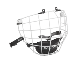 CCM FM 580 Gitter Face Mask Weiß