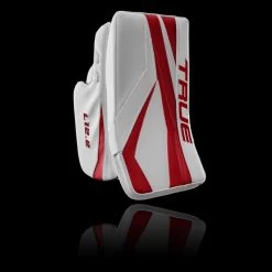 True Pro Goalie Stockhand L12.2 Senior -Hockey-Ausrüstungsgeschäft Blocker L12 2 White with Red