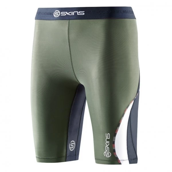 Skins DNAmic Women´s Half Tights Midnight/sage 2 Skins DNAmic Women´s Half Tights Midnight/sage – Bild 2