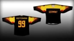 Deutschland Eishockey Fan Trikot Schwarz / Gold 19 Deutschland Eishockey Fan Trikot Schwarz / Gold -Hockey-Ausrüstungsgeschäft Deutschland 17 18 schwarzMax 1