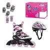FILA INLINE SKATE J-ONE COMBO 3 SET - MÄDCHEN
