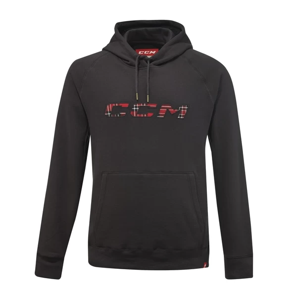 CCM PLAID PULLOVER FLEECE HOODIE SENIOR 1 CCM PLAID PULLOVER FLEECE HOODIE SENIOR