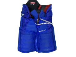 CCM Jetspeed FT1 Velcro Hose Senior Gebraucht (blau)