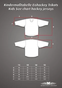 Eishockeytrikots Metzen Profiqualität Für Nur EUR 37,95 Pro Trikot! 21 Eishockeytrikots Metzen Profiqualität Für Nur EUR 37,95 Pro Trikot! -Hockey-Ausrüstungsgeschäft Masstabelle Neu Kindergroesen Schnit2016