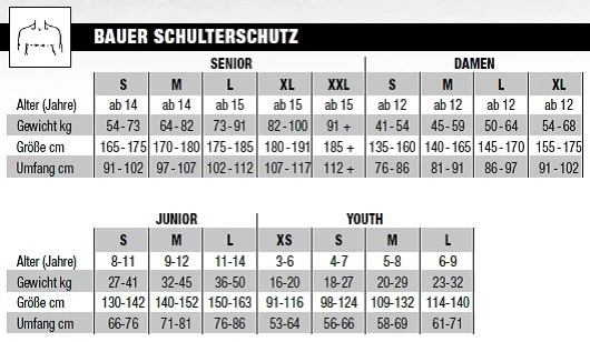 Bauer Vapor 3X Schulterschutz Intermediate 3 Bauer Vapor 3X Schulterschutz Intermediate – Bild 3