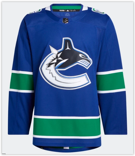 CANUCKS HOME AUTHENTIC JERSEY Adidas 1 CANUCKS HOME AUTHENTIC JERSEY Adidas