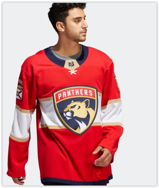 PANTHERS HOME AUTHENTIC JERSEY Adidas 3 PANTHERS HOME AUTHENTIC JERSEY Adidas – Bild 3