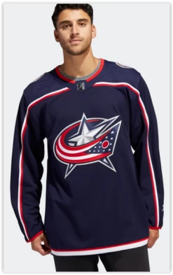 BLUE JACKETS HOME AUTHENTIC JERSEY Adidas 8 BLUE JACKETS HOME AUTHENTIC JERSEY Adidas -Hockey-Ausrüstungsgeschäft Screen Shot 01 26 23 at 11 47 AM