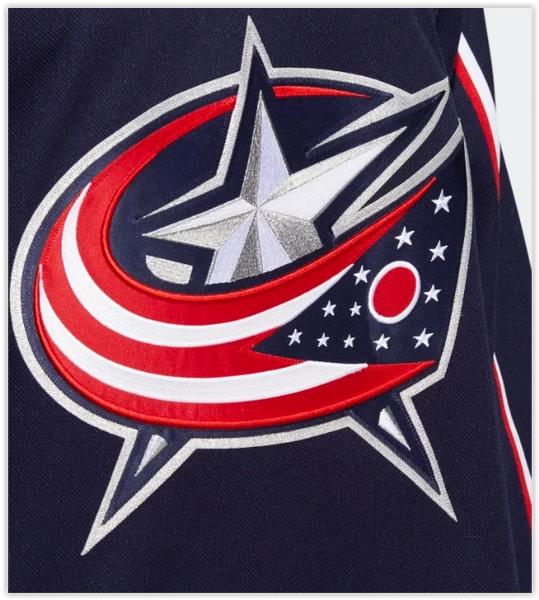 BLUE JACKETS HOME AUTHENTIC JERSEY Adidas 5 BLUE JACKETS HOME AUTHENTIC JERSEY Adidas – Bild 5