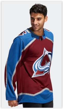 AVALANCHE HOME AUTHENTIC JERSEY Adidas -Hockey-Ausrüstungsgeschäft Screen Shot 01 26 23 at 12 53 PM