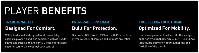 True A6.0 SBP Pro Handschuhe Senior 3 True A6.0 SBP Pro Handschuhe Senior – Bild 3