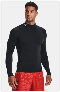 Under Armour HeatGear® Mock Long Sleeve 1369606