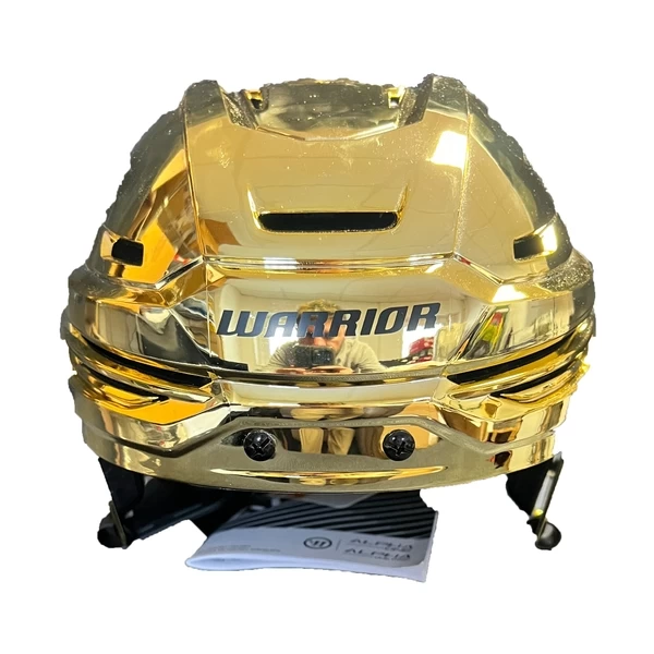 Warrior Helm Alpha One Pro Senior Gold 3 Warrior Helm Alpha One Pro Senior Gold – Bild 3