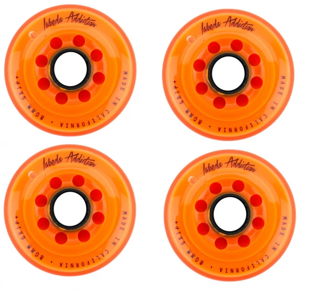 Labeda Addiction XXX Grip+ - 4er Set - Orange 1 Labeda Addiction XXX Grip+ - 4er Set - Orange