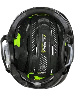 Warrior Helm Alpha One Pro Senior -Hockey-Ausrüstungsgeschäft aph8bk war 05 i copy 1