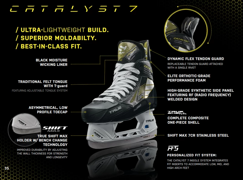 True CATALYST 7 Schlittschuhe Junior 2 True CATALYST 7 Schlittschuhe Junior – Bild 2