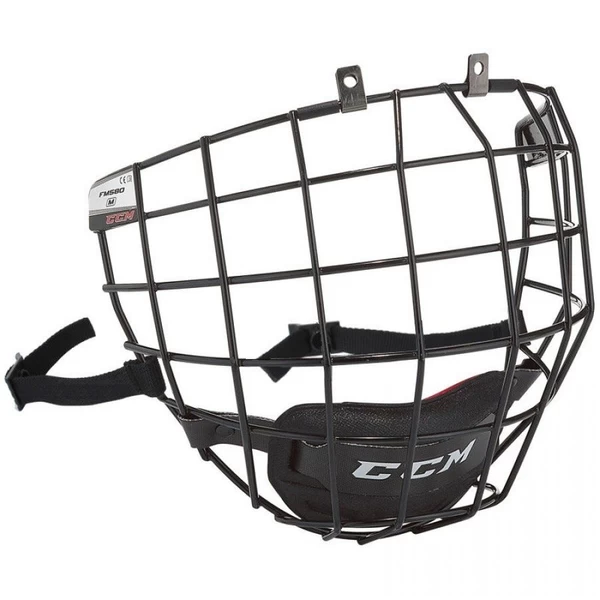 CCM FM 580 Gitter Face Mask Schwarz 2 CCM FM 580 Gitter Face Mask Schwarz – Bild 2