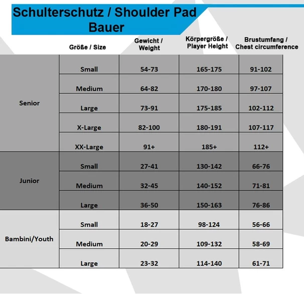 Bauer X Schulterschutz Junior 2 Bauer X Schulterschutz Junior – Bild 2