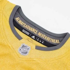 Vegas Golden Knights Adidas Authentic Primegreen NHL Trikot Home Gold 8 Vegas Golden Knights Adidas Authentic Primegreen NHL Trikot Home Gold -Hockey-Ausrüstungsgeschäft image 131092 4