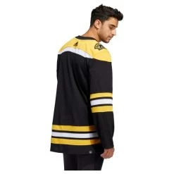 Boston Bruins Adidas Authentic Primegreen NHL Trikot Home Schwarz 7 Boston Bruins Adidas Authentic Primegreen NHL Trikot Home Schwarz -Hockey-Ausrüstungsgeschäft image 131118 4