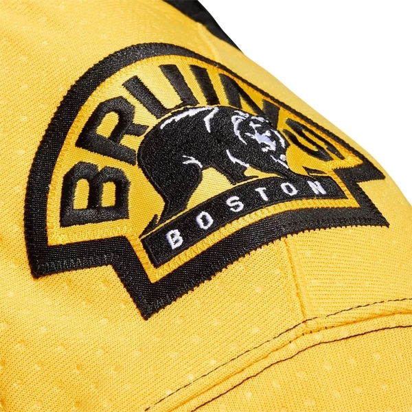 Boston Bruins Adidas Authentic Primegreen NHL Trikot Home Schwarz 5 Boston Bruins Adidas Authentic Primegreen NHL Trikot Home Schwarz – Bild 5