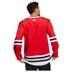 Chicago Blackhawks Adidas Authentic Primegreen NHL Trikot Home Rot -Hockey-Ausrüstungsgeschäft image 131119 4