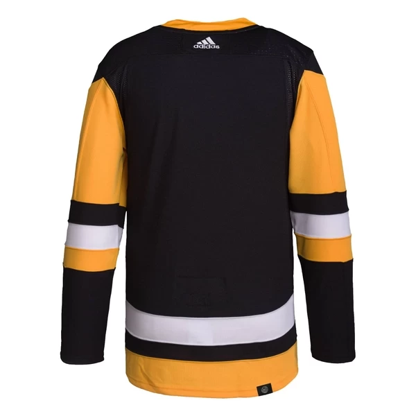 Pittsburgh Penguins Adidas Authentic Primegreen NHL Trikot Home Schwarz 2 Pittsburgh Penguins Adidas Authentic Primegreen NHL Trikot Home Schwarz – Bild 2