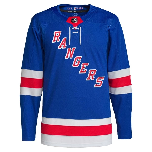 New York Rangers Adidas Authentic Primegreen NHL Trikot Home Blau 1 New York Rangers Adidas Authentic Primegreen NHL Trikot Home Blau