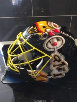 Rey Pro Goaliemaske Mit Eigenenem Airbrushdesign -Hockey-Ausrüstungsgeschäft img 2004