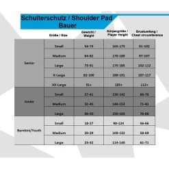 Schulterschutz Bauer Pro Series Senior 6 Schulterschutz Bauer Pro Series Senior -Hockey-Ausrüstungsgeschäft shoulder pads bauer pro series senior 2